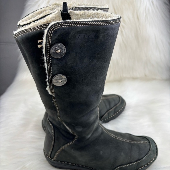 TEVA TALL WINTER BOOTS SIZE 6 WOMANS - Picture 6 of 14